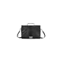 Derek Alexander Leather Executive Style Full Flap Brief - Black