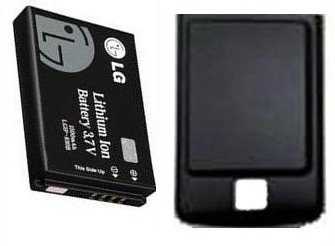 OEM LG VX8800 Venus Extended Battery + Black Door VX8800 Venus
