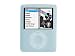 iTALKonline  Silicone Skin/Case/Cover For NEW iPod Nano 3G 4G/8GB - BLUE with Neck String