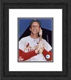 Framed Stan Musial St. Louis Cardinals Photograph