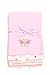 Spasilk Baby-Girls Newborn 3 Pack 100% Cotton Burp Cloths
