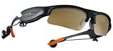 Mapjack - Lunettes de soleil avec appareil photo numérique Sun Cam - Noir - 10 x 10