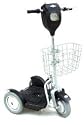 Stand N Ride, Segway Alternative, EV Rider Stand-N-Ride Stand Up 500 Watt 24 Volt Electric 3-wheel Electric Scooter SNR-1000