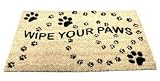 Extra Thick Wipe Your Paws Coir Fiber Doormat 18 x 30