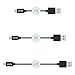 Micro USB Cable, Sztrokia [3-Pack] High Speed USB 2.0 A Male to Micro B Sync and Charge Cables, 1ft, 3ft, 6ft Data Cords for Android, Samsung, HTC, LG etc