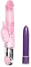 Pearl Carrot Top Rabbit Purple Vibrator Sex Toy Kit