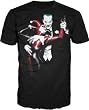 Mens Batman Joker & Harley Quinn Arkham Asylum T-shirt