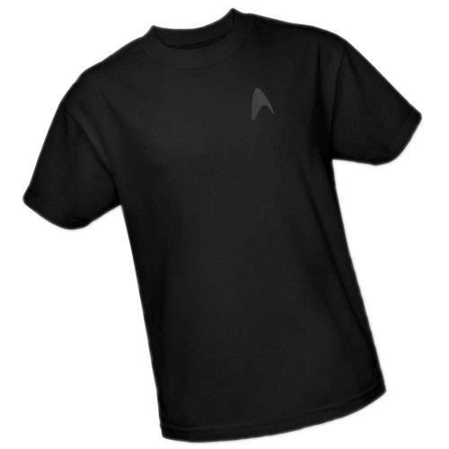 Star Trek Into Darkness Command Emblem Mens Black T-shirt