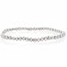 Genuine Freshwater Cultured Gray Pearl 4mm Stretch Bracelet