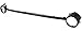 Evan-Fischer Bumper Trim Molding compatible with Volkswagen Beetle 98-00 Front Fog Lamp Trim Plastic Black
