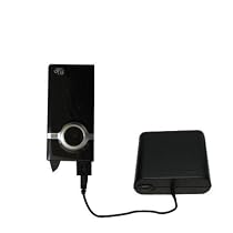 Emergency AA Battery Charge Extender for the Pure Digital Flip Video Mino - Gomadic Brand w/ TipExchange Technology