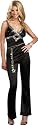 Rubies ABBA 60s 70s Black Disco Outfit Halloween Costume Medium