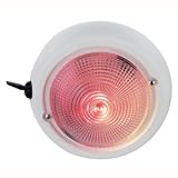 Perko Dome Light w/Red & White Bulbs