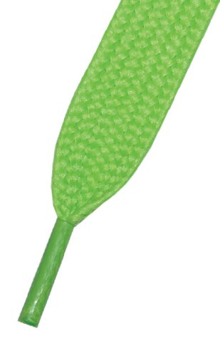 Super FAT Colored Skate Shoelaces - NEON GREEN 20mm x 120cm