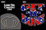 Larry the Cable Guy Rebel Git-R-Done Black Long Sleeve T-Shirt