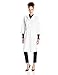 Dickies Women's Button Notched Collar and Lapel Front Dress