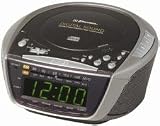Emerson Radio CKD9906 AM/FM Stereo Dual-Alarm Clock Radio with Programmable CD Playe