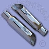 08-09 Kawasaki ZX14 Polished Voodoo Megaphone Exhaust - Part No. VEZX14K8:POL