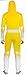 Power Rangers Yellow One Piece Hooded Lounger