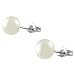 Sterling Silver 7mm Fresh Water Pearl Stud Earrings