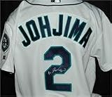 Kenji Johjima autographed Baseball Jersey (Seattle Mariners, Japanese All Star)