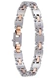 18k Rose Goldplated and Stainless Steel Eclipse Bracelet