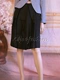 YVES SAINT LAURENT YSL - $985 New YVES SAINT LAURENT YSL Black Silk Puff Skirt 40 8