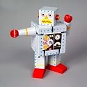 ROBOT X-7 - Silver - Toy