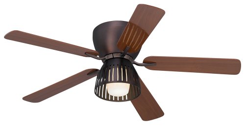 52" Overture Oil-Brushed Bronze Hugger Ceiling Fan 52" Overture Oil-Brushed Bronze Hugger Ceiling Fan