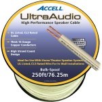 250' UltraAudio Speaker Cable - 16-Gauge CL3 and UL-listed cable for in-wall installation