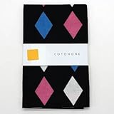 注染てぬぐい『COTONONE』 ≪いま≫　菱ならべ COT-4043