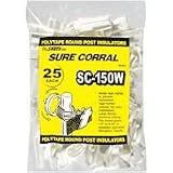  : Fi-Shock Inc Polytape Round Post Insulator SC-150W
