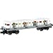Bachmann Trains Thomas And Friends - Flat Car With Paint Drums