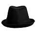 31ICQRjPzIL. AA75  BIG JEWELED CROSS ON BLACK FEDORA HAT