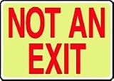 ADMITTANCE AND EXIT NOT AN EXIT (Glow) 10