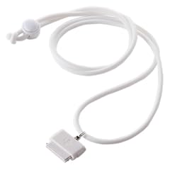 Simplism iPhone 用 ネック ストラップ Dockコネクター ワンタッチ接続 DockStrap Neo ホワイト TR-DSIN-WT