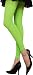 Women's 80s Style Neon Green Leggings