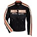 Harley Davidson Womens Vintage Nylon Jacket. Black or Cream color. Made from durable coated nylon/cotton twill. Harley-Davidson� embroidered across the front pays tribute to a proud history. Comfort mesh lining. Princess seams. Available in extended sizes, Black 98147-03VW, Cream 98148-03VW Image