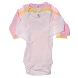 Newborn Infant Baby Girls ASSORTED Long Sleeve Onesie 3Pk 6M-24M