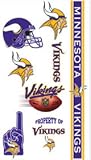 Minnesota Vikings Temporary Tattoos Easily Removed With Household Rubbing Alcohol Or Baby Oil