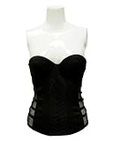 Ladies Black Zippered Corset Type Lingerie Type
