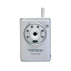 TRENDnet SecurView Day/Night Internet Surveillance Camera Server with 2-Way Audio (Silver)