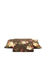 COINCASA Funda De Almohada 50 x 80 cm (Pardo/Multicolor)