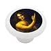 St John the Baptist by da Vinci Decorative High Gloss Ceramic Drawer Knob