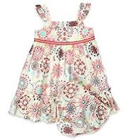 Pure Cotton Floral Print Dress with Knickers