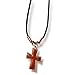 FORGIVEN JEWELRY Mood Cross Necklace Heat Activated Color Change Pendant
