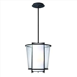Troy Lighting FF1358FBZ Bennington Energy Smart 1 Light Ceiling Pendant in Forged Bronze... by Troy