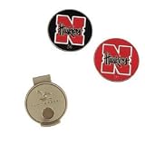 Nebraska Cornhuskers Hat Clip and 2 Balls