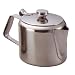 Kitchen Craft 18/8 Stainless Steel Traditional Teapot - 0.6l (20 oz) Four Cup...