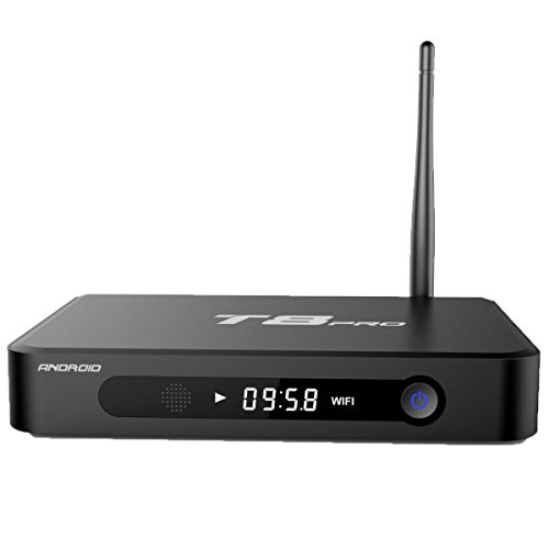 GULEEK T8 Pro Anroid 5.1 smart tv box media player with Metal Case Amlogic S812 Quad Core 4k*2k Output Dual Channel WIFI 2.4GHz/5.0GHz AP6330 Bluetooth 4.0 Digital Display Black